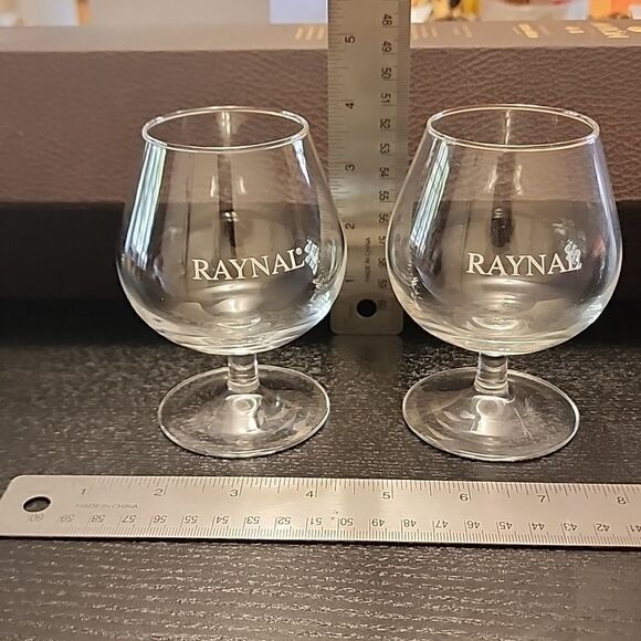 RAYNAL Brandy Set Of TWO Sniffer Glasses - Picture 3 of 3